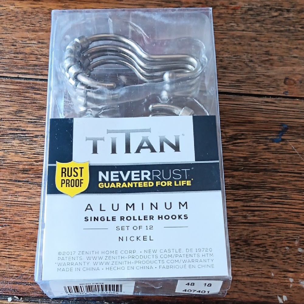 Titan Nickel Roller Hooks Set